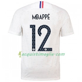 Divisa di Calcio Francia Mbappe 12 Trasferta Mondiali 2018